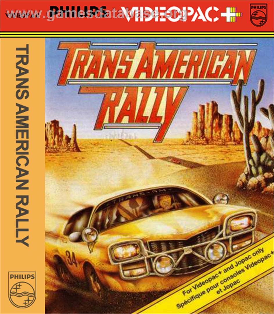 Trans American Rally - Magnavox Odyssey 2 - Artwork - Box
