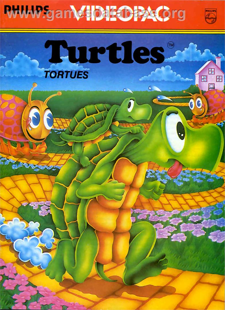 Turtles - Magnavox Odyssey 2 - Artwork - Box