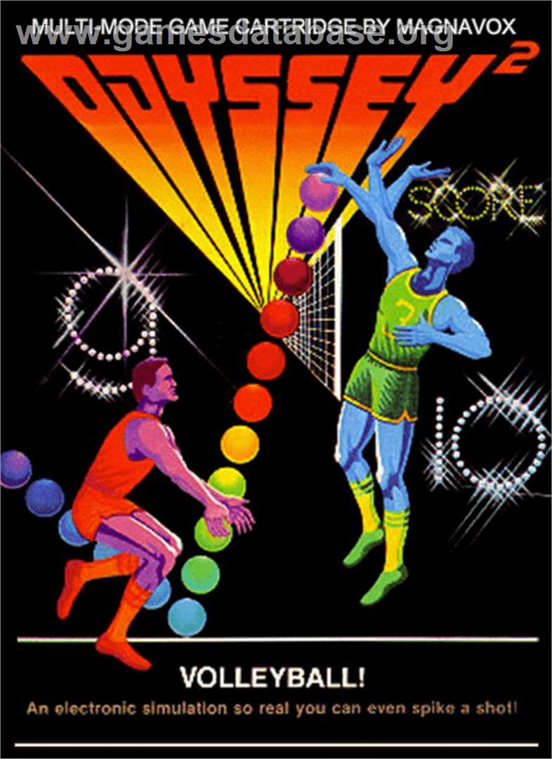 Volleyball - Magnavox Odyssey 2 - Artwork - Box