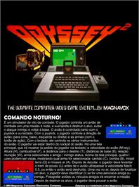 Box back cover for Nightfighter on the Magnavox Odyssey 2.