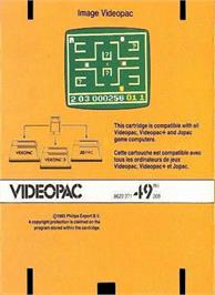 Box back cover for Turtles on the Magnavox Odyssey 2.