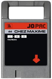 Cartridge artwork for Chez Maxime on the Magnavox Odyssey 2.