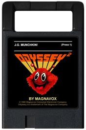 Cartridge artwork for Come-Come Das Trevas on the Magnavox Odyssey 2.