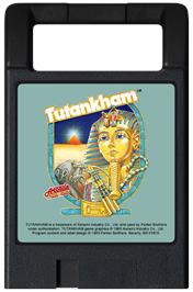 Cartridge artwork for Tutankham on the Magnavox Odyssey 2.