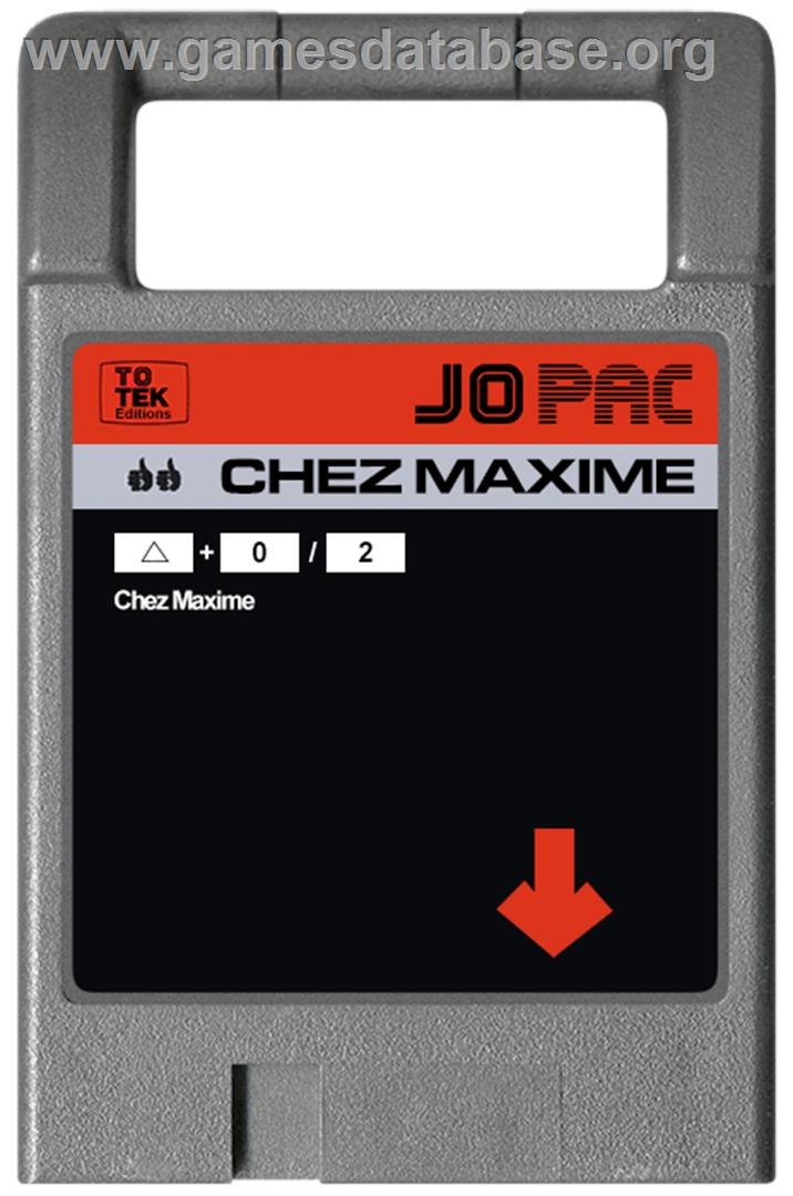 Chez Maxime - Magnavox Odyssey 2 - Artwork - Cartridge