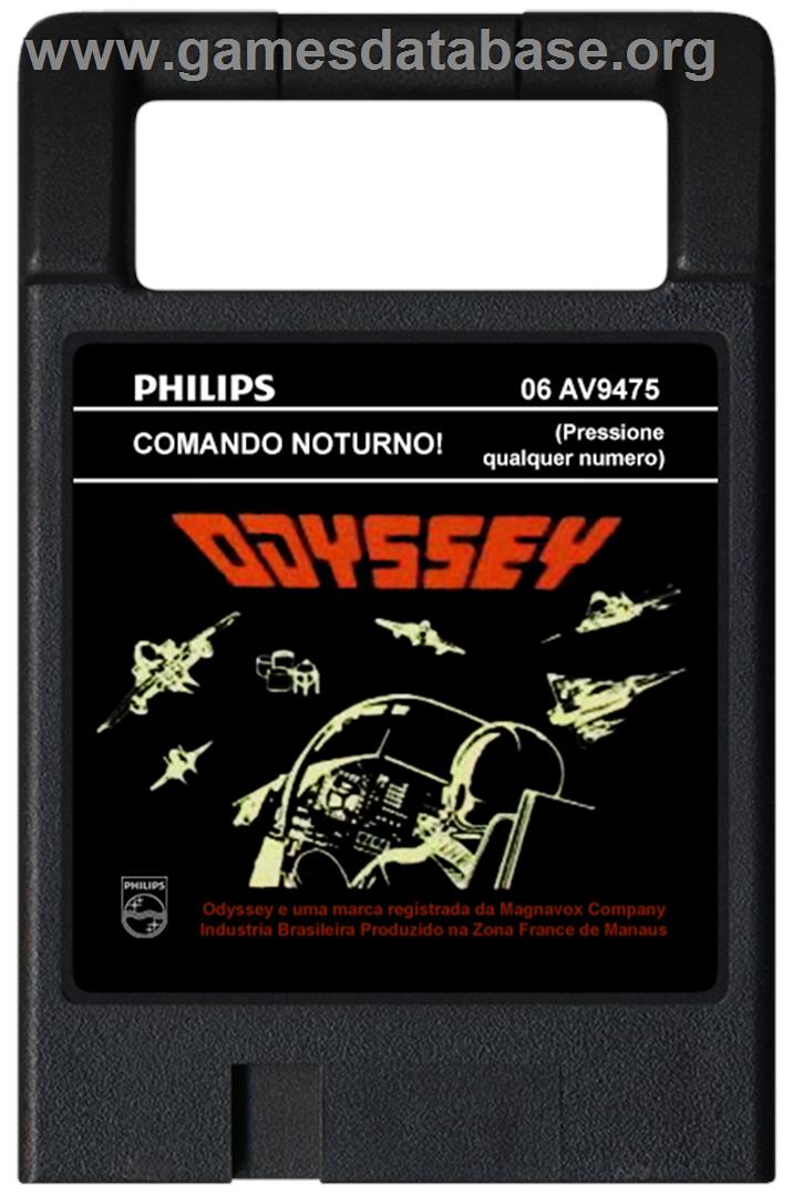 Nightfighter - Magnavox Odyssey 2 - Artwork - Cartridge