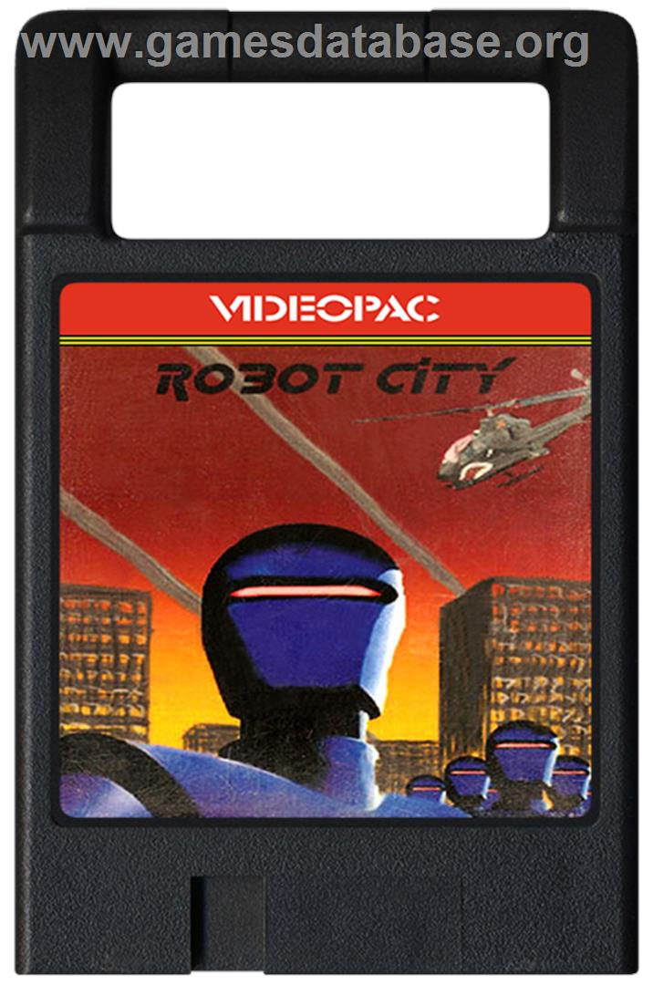 Robot City - Magnavox Odyssey 2 - Artwork - Cartridge