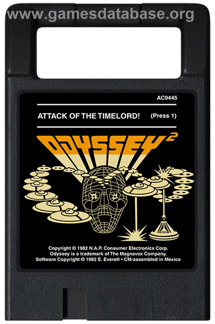 Terrahawks - Magnavox Odyssey 2 - Artwork - Cartridge