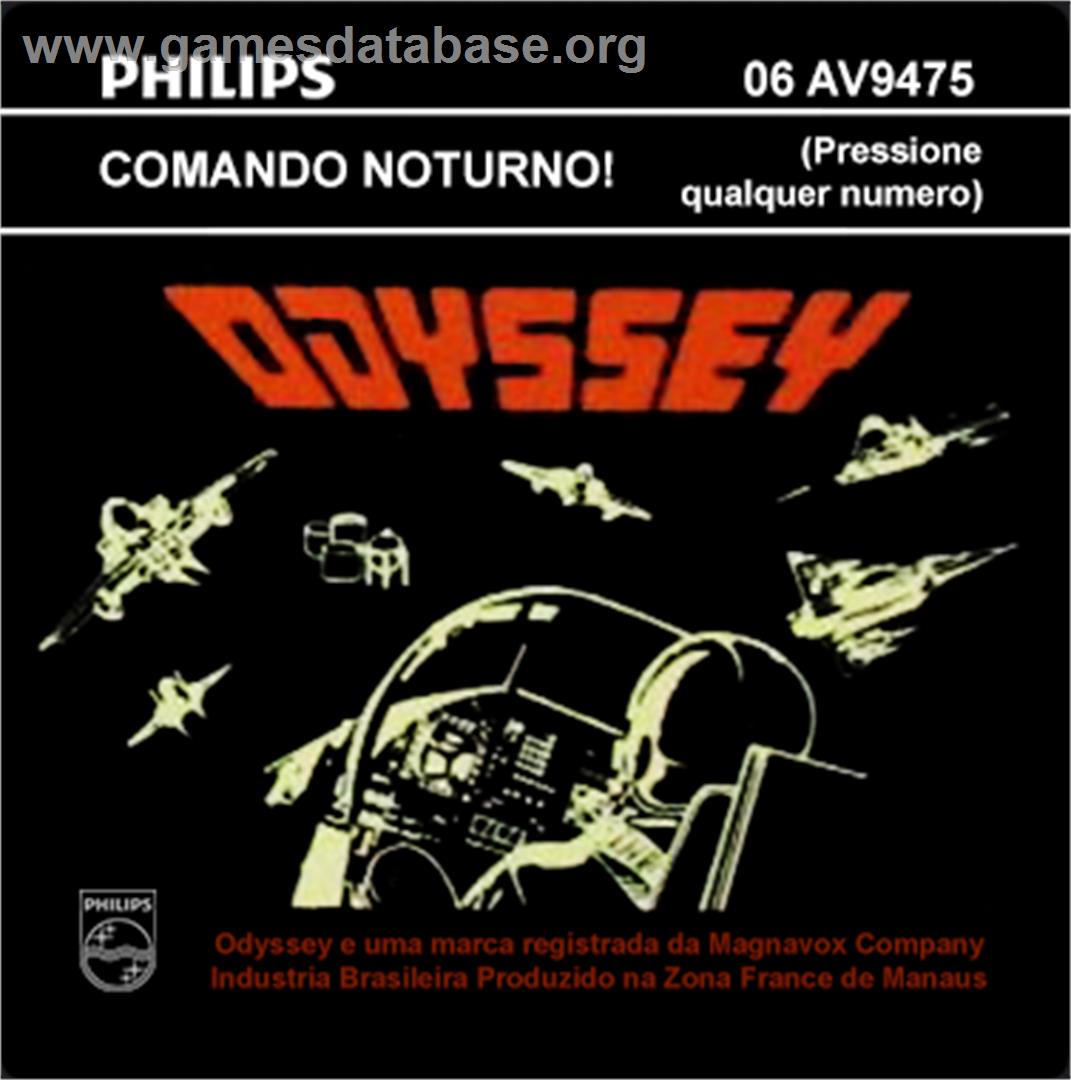 Nightfighter - Magnavox Odyssey 2 - Artwork - Cartridge Top