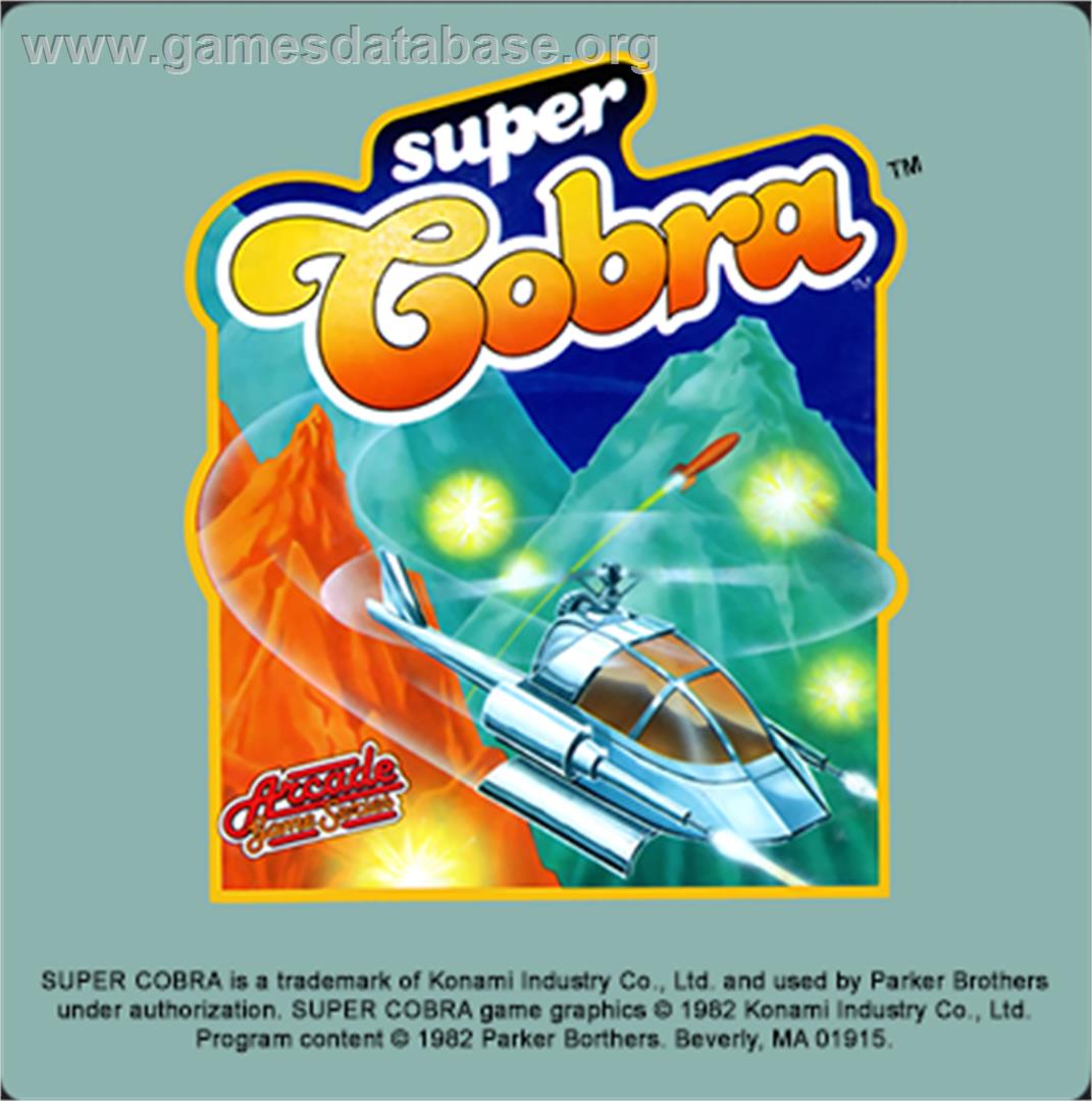 Super Cobra - Magnavox Odyssey 2 - Artwork - Cartridge Top