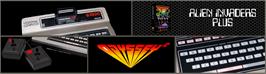Arcade Cabinet Marquee for Alien Invaders - Plus.