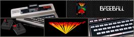 Arcade Cabinet Marquee for Baseball.