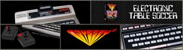 Arcade Cabinet Marquee for Electronic Table Soccer.