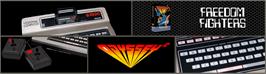 Arcade Cabinet Marquee for Freedom Fighters.