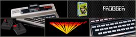 Arcade Cabinet Marquee for Frogger.