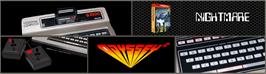 Arcade Cabinet Marquee for Nightmare.