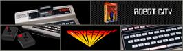 Arcade Cabinet Marquee for Robot City.
