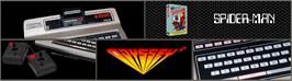Arcade Cabinet Marquee for Spider-man.