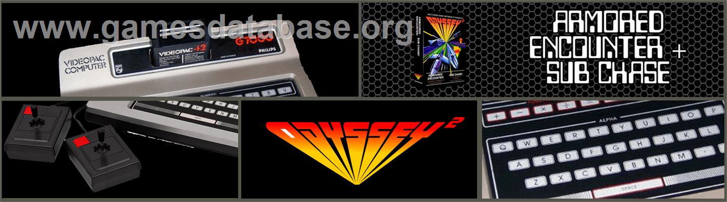 Armored Encounter - Magnavox Odyssey 2 - Artwork - Marquee