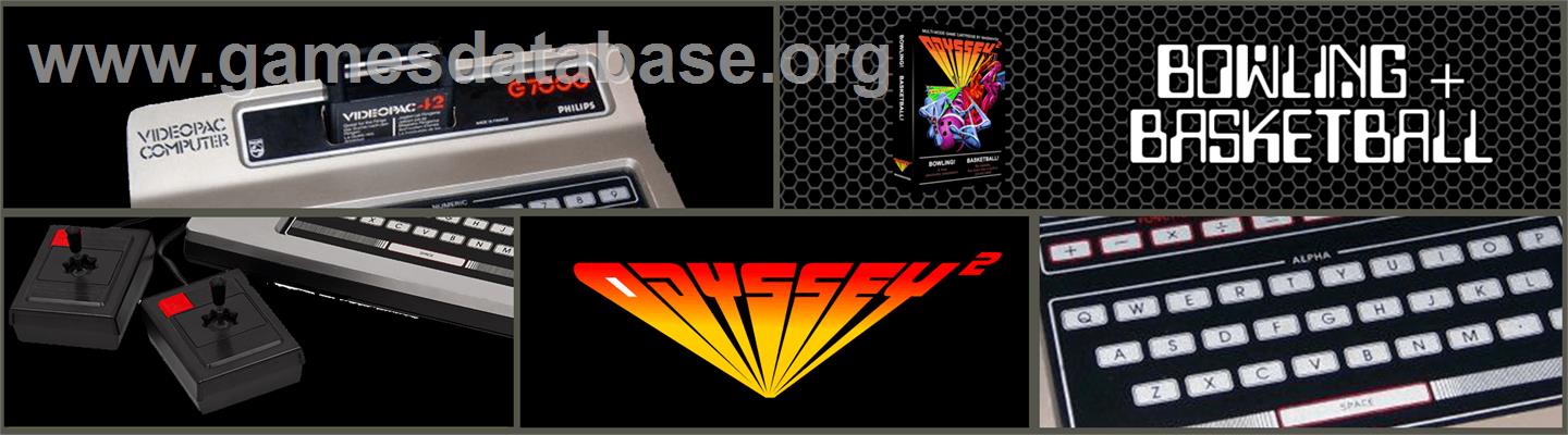 Bowling! - Magnavox Odyssey 2 - Artwork - Marquee
