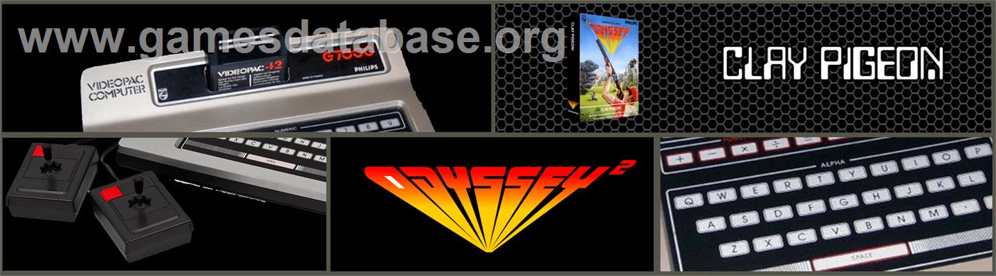 Clay Pigeon - Magnavox Odyssey 2 - Artwork - Marquee