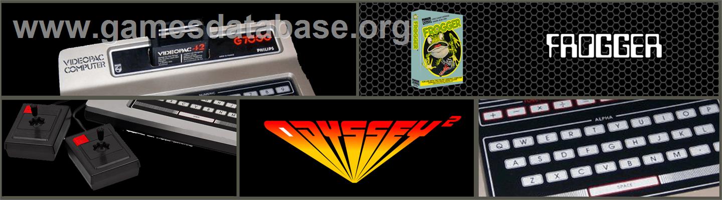 Frogger - Magnavox Odyssey 2 - Artwork - Marquee