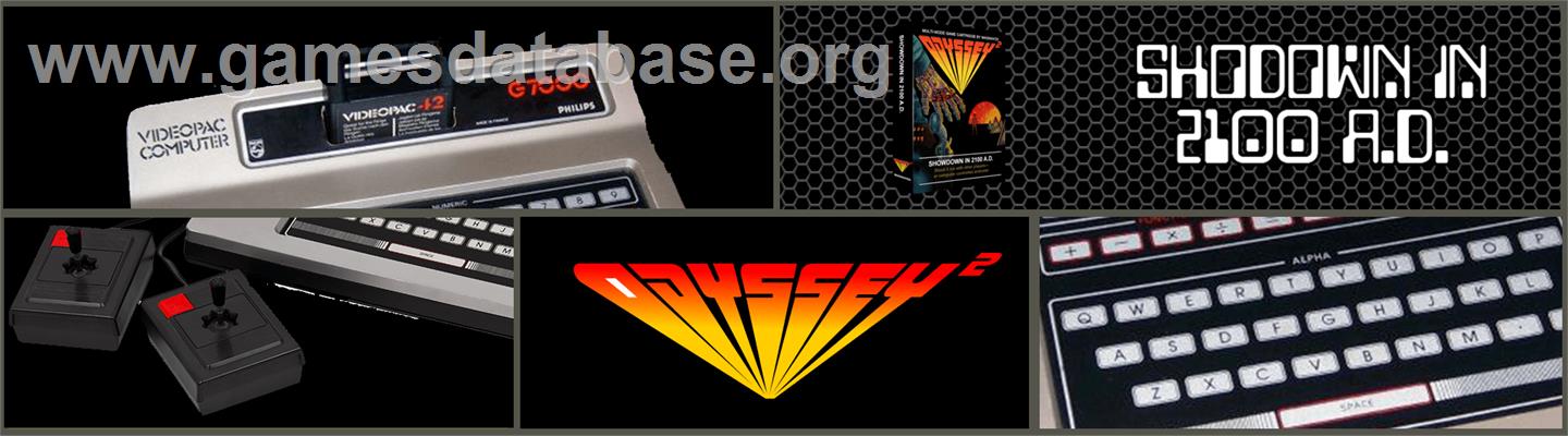 Gunfighter - Magnavox Odyssey 2 - Artwork - Marquee
