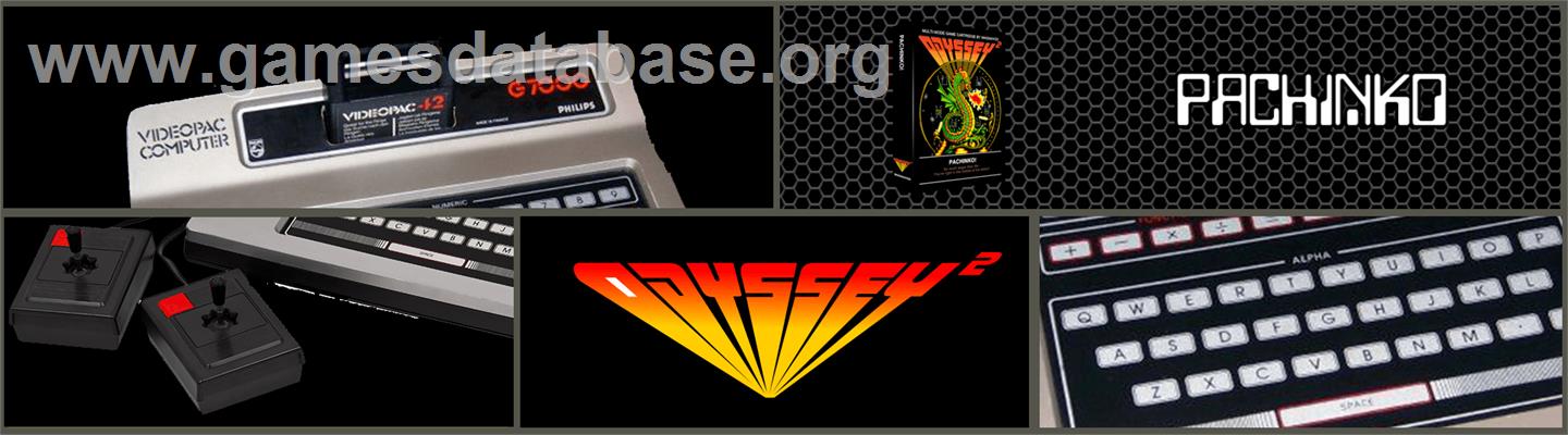 Pachinko - Magnavox Odyssey 2 - Artwork - Marquee