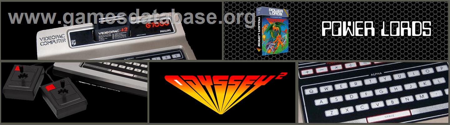 Powerlords - Magnavox Odyssey 2 - Artwork - Marquee