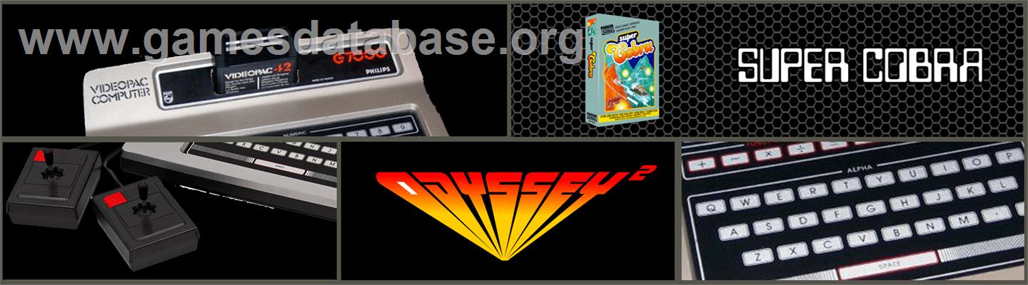 Super Cobra - Magnavox Odyssey 2 - Artwork - Marquee