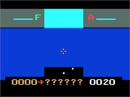 In game image of Air Battle on the Magnavox Odyssey 2.