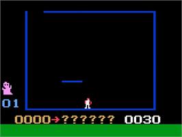 In game image of Nightmare on the Magnavox Odyssey 2.