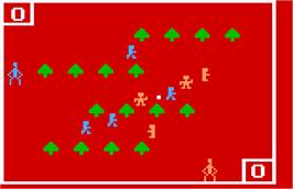 In game image of War of Nerves on the Magnavox Odyssey 2.