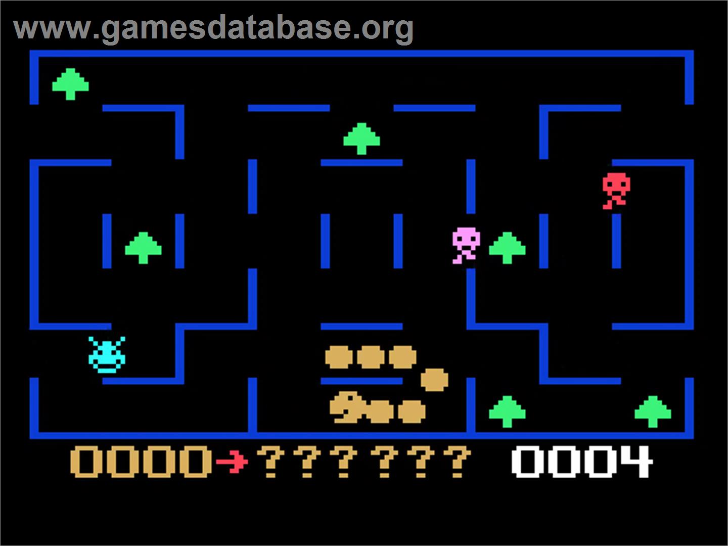 K.C.'s Krazy Chase - Magnavox Odyssey 2 - Artwork - In Game