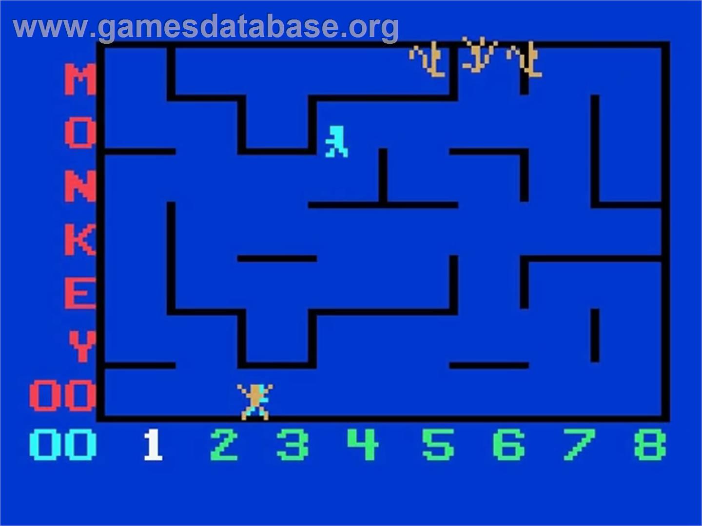 Monkeyshines - Magnavox Odyssey 2 - Artwork - In Game