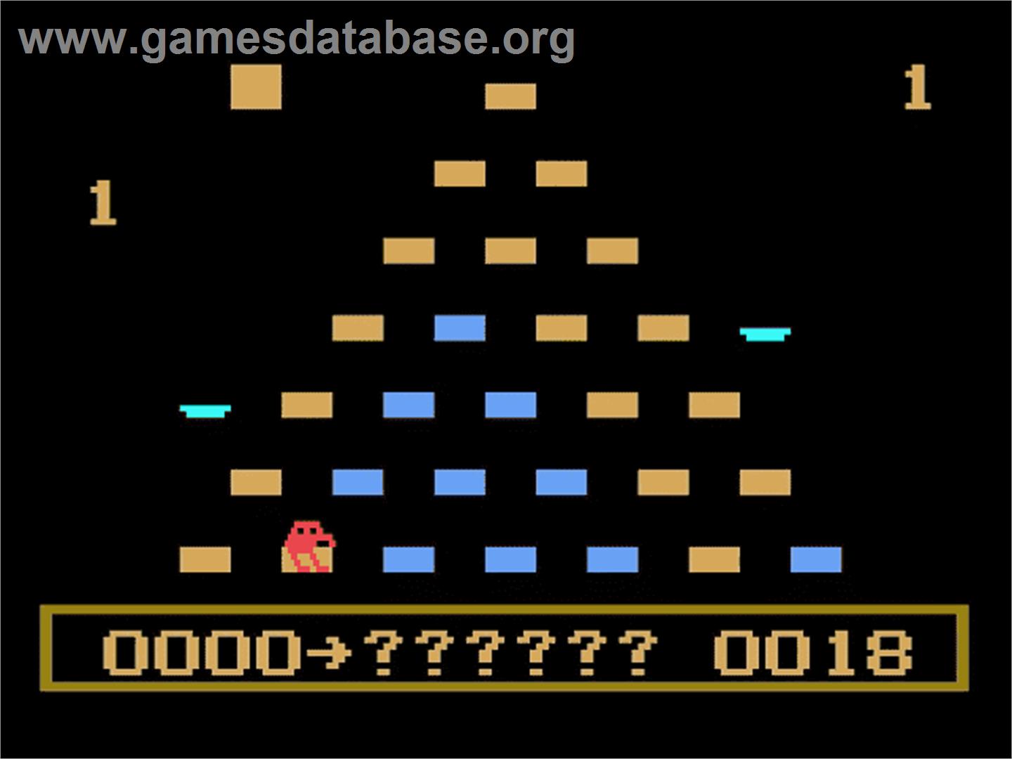 Q-bert - Magnavox Odyssey 2 - Artwork - In Game