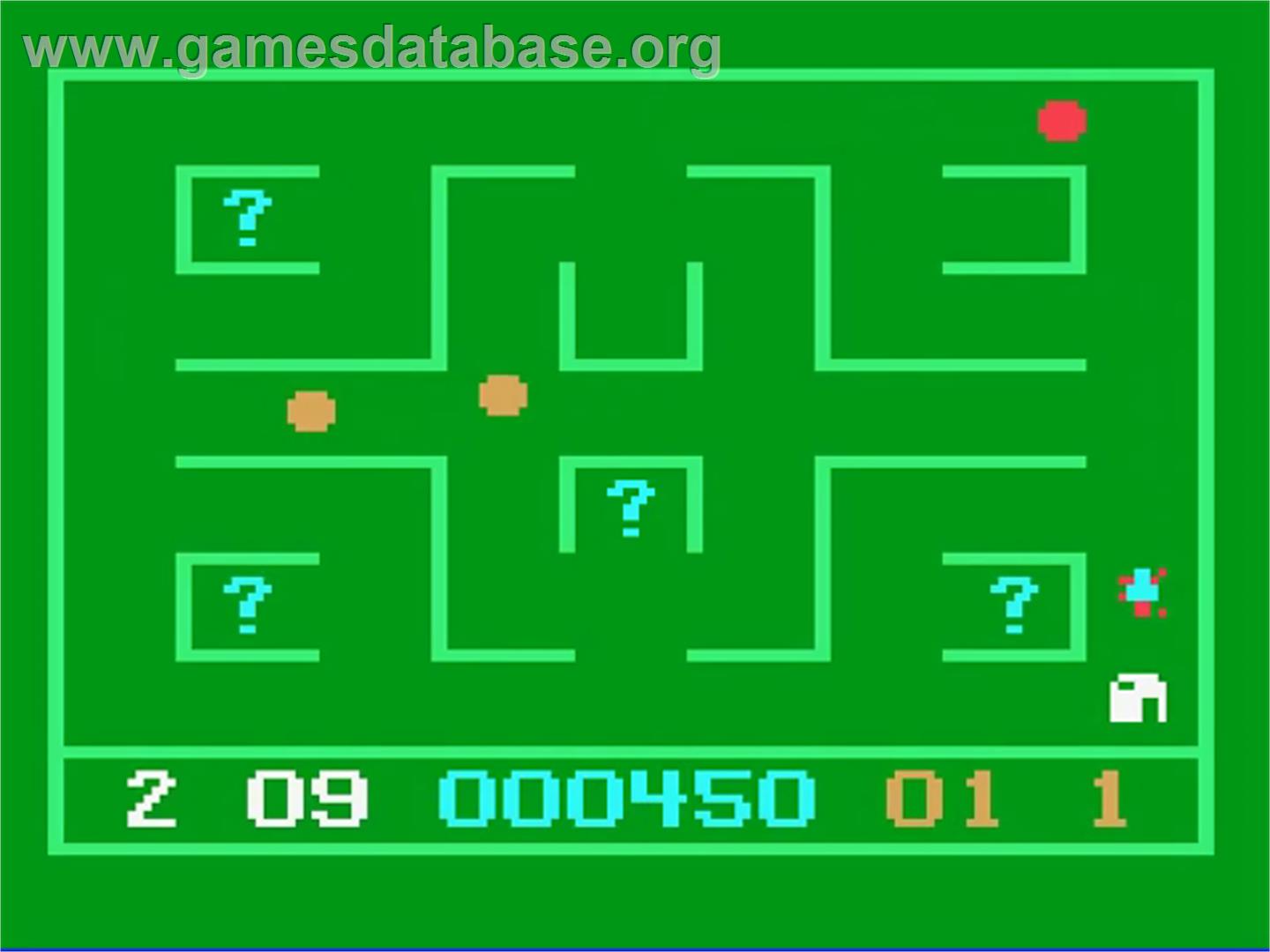 Turtles - Magnavox Odyssey 2 - Artwork - In Game