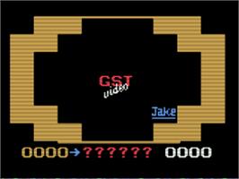 Title screen of Martian Threat on the Magnavox Odyssey 2.