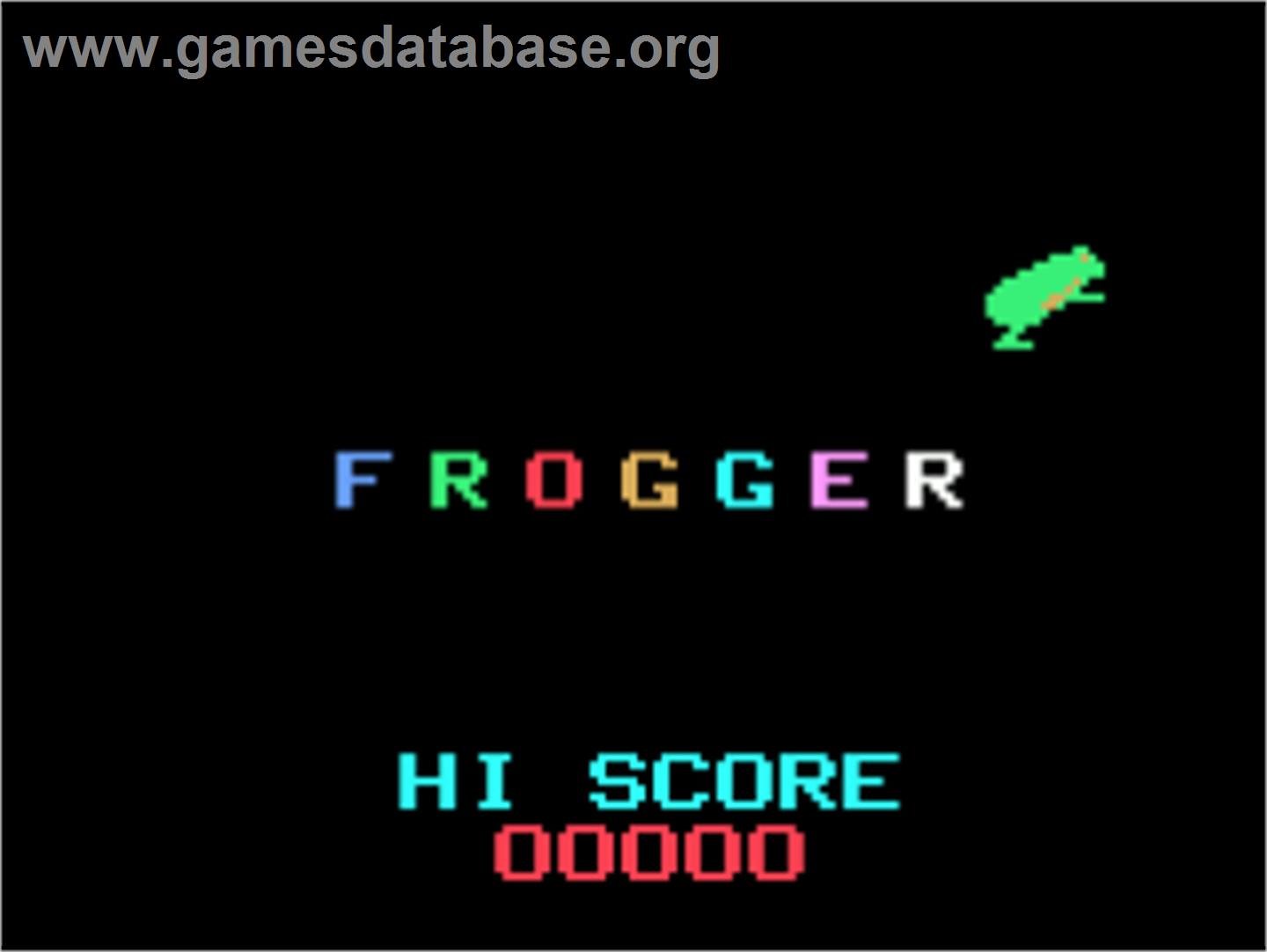 Frogger - Magnavox Odyssey 2 - Artwork - Title Screen