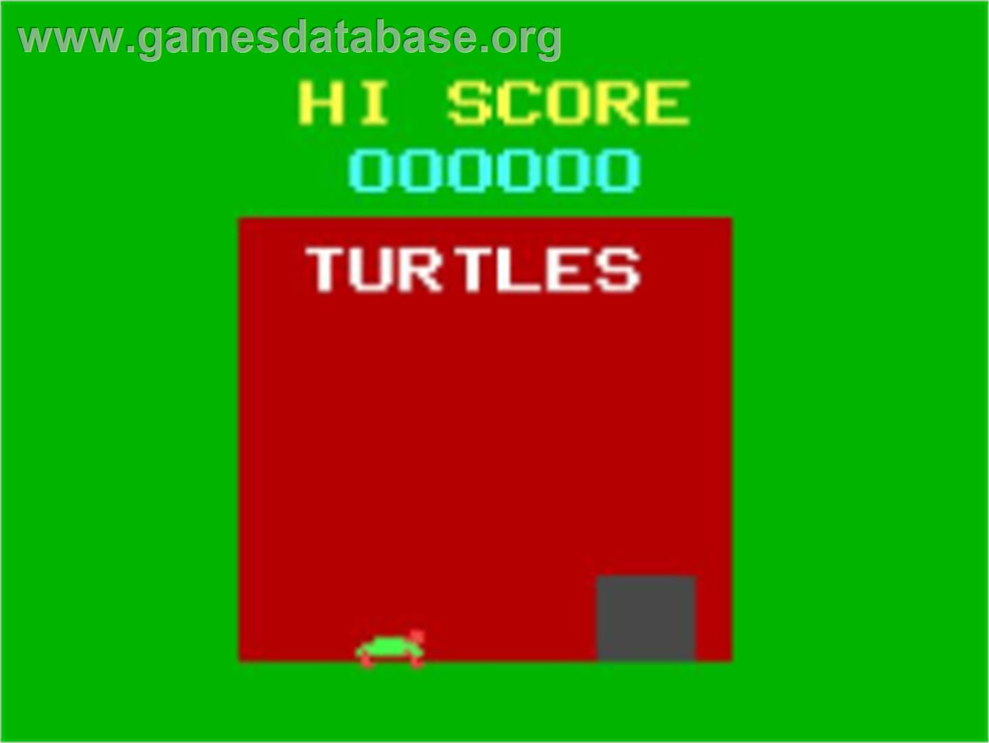 Turtles - Magnavox Odyssey 2 - Artwork - Title Screen