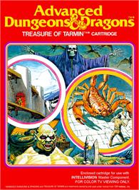 Box cover for Advanced Dungeons And Dragons - Treasure Of Tarmin on the Mattel Intellivision.