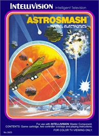 Box cover for Astrosmash on the Mattel Intellivision.