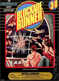 Box cover for Blockade Runner on the Mattel Intellivision.