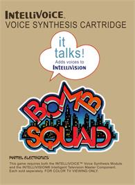 Box cover for Bomb Squad on the Mattel Intellivision.