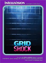 Box cover for Grid Shock on the Mattel Intellivision.