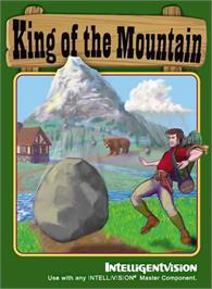 Box cover for King of the Mountain on the Mattel Intellivision.
