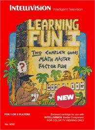 Box cover for Learning Fun I - Math Master Factor Fun on the Mattel Intellivision.