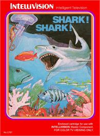 Box cover for Shark! Shark! on the Mattel Intellivision.