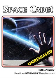 Box cover for Space Cadet on the Mattel Intellivision.