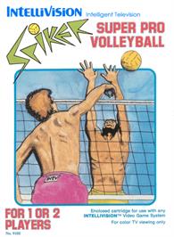 Box cover for Spiker - Super Pro Volleyball on the Mattel Intellivision.